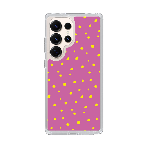 Slim Protection Case［ Drawing Dot - Pink ］