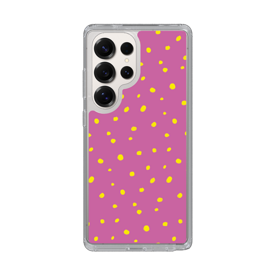 Slim Protection Case［ Drawing Dot - Pink ］