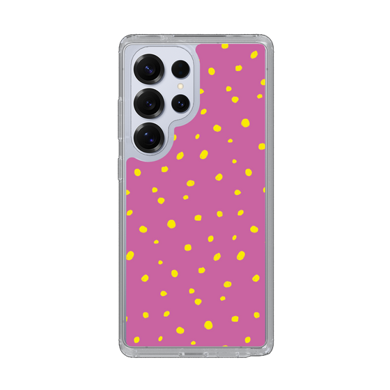 Slim Protection Case［ Drawing Dot - Pink ］