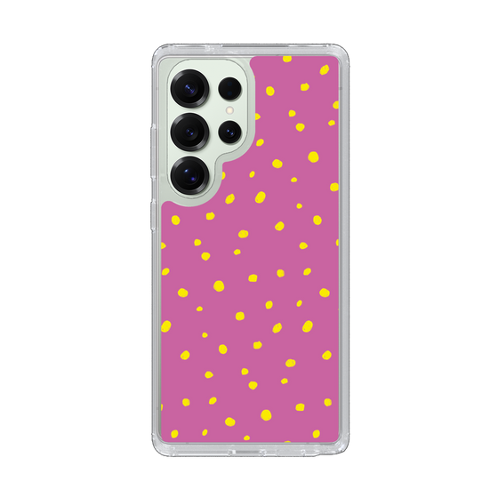 Slim Protection Case［ Drawing Dot - Pink ］