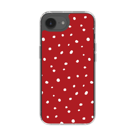 Slim Protection Case［ Drawing Dot - Red ］