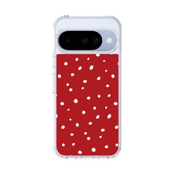 Slim Protection Case［ Drawing Dot - Red ］