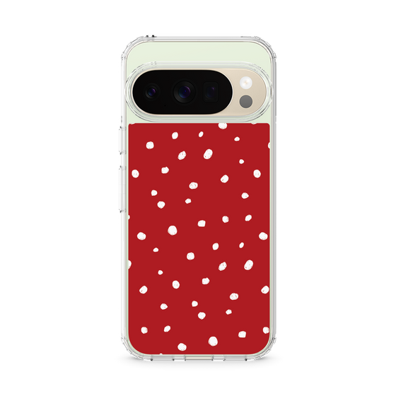 Slim Protection Case［ Drawing Dot - Red ］