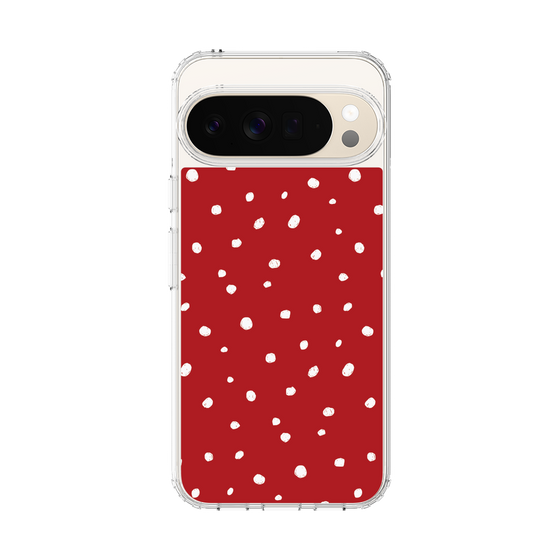 Slim Protection Case［ Drawing Dot - Red ］