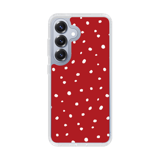 Slim Protection Case［ Drawing Dot - Red ］