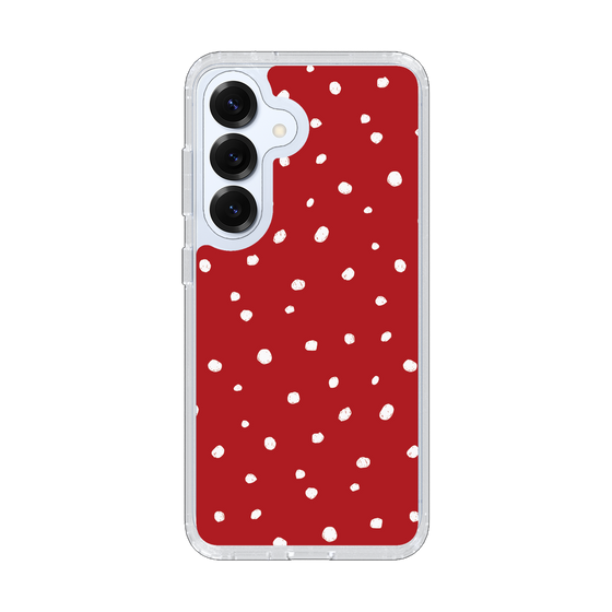 Slim Protection Case［ Drawing Dot - Red ］