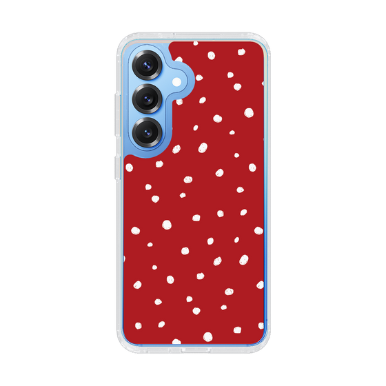 Slim Protection Case［ Drawing Dot - Red ］