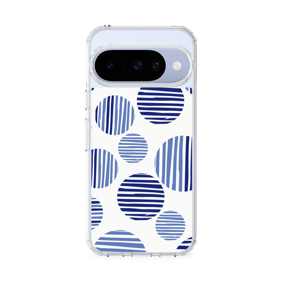 Slim Protection Case［ Nordic Dot - Blue ］