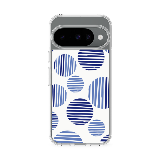 Slim Protection Case［ Nordic Dot - Blue ］