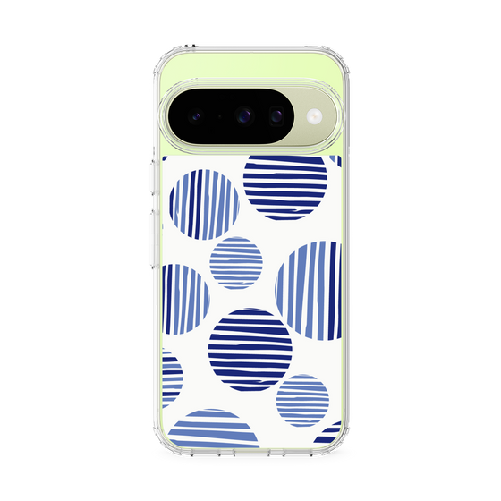 Slim Protection Case［ Nordic Dot - Blue ］