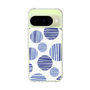 Slim Protection Case［ Nordic Dot - Blue ］