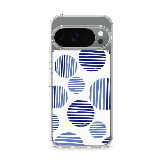 Slim Protection Case［ Nordic Dot - Blue ］
