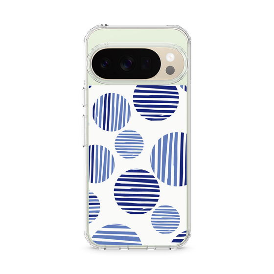 Slim Protection Case［ Nordic Dot - Blue ］