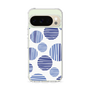 Slim Protection Case［ Nordic Dot - Blue ］