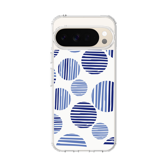 Slim Protection Case［ Nordic Dot - Blue ］
