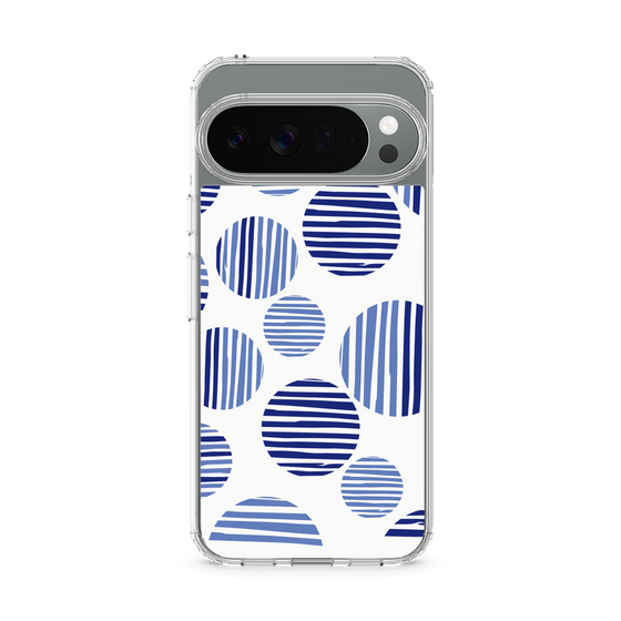 Slim Protection Case［ Nordic Dot - Blue ］