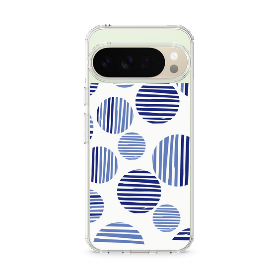 Slim Protection Case［ Nordic Dot - Blue ］