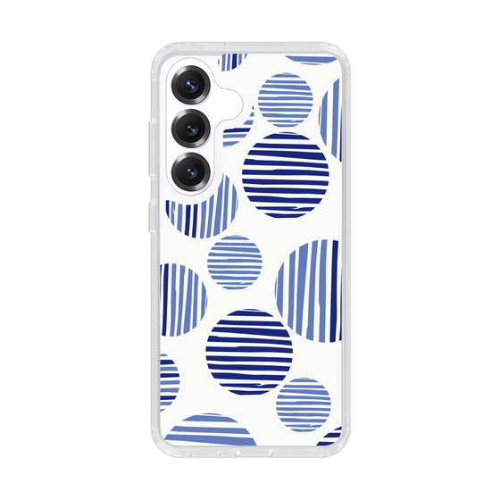 Slim Protection Case［ Nordic Dot - Blue ］