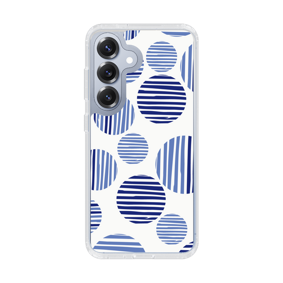 Slim Protection Case［ Nordic Dot - Blue ］