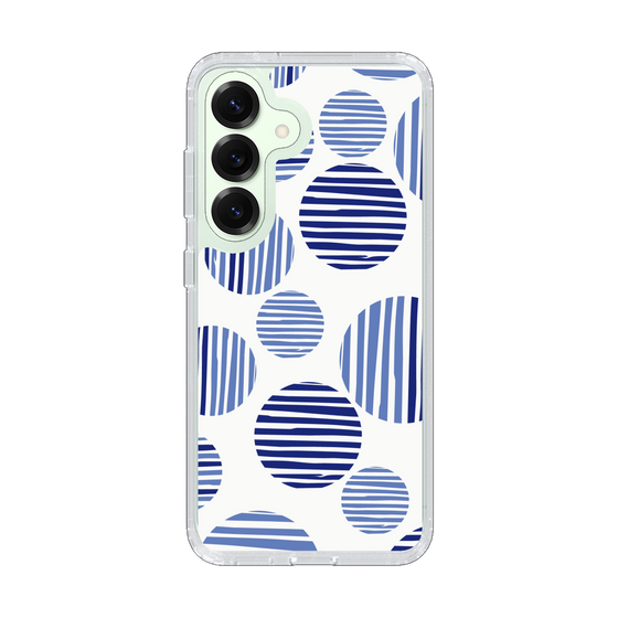 Slim Protection Case［ Nordic Dot - Blue ］