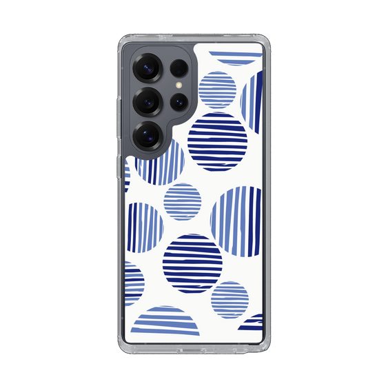 Slim Protection Case［ Nordic Dot - Blue ］
