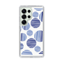 Slim Protection Case［ Nordic Dot - Blue ］