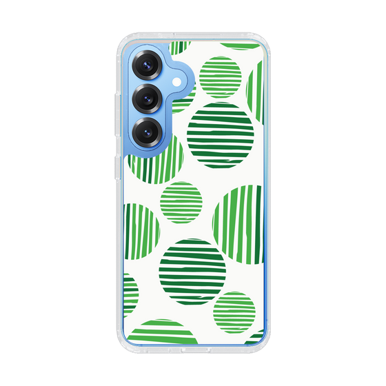 Slim Protection Case［ Nordic Dot - Green ］