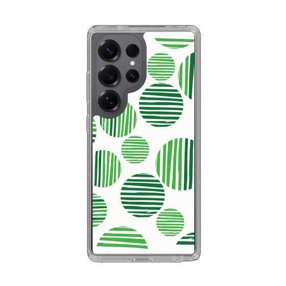 Slim Protection Case［ Nordic Dot - Green ］