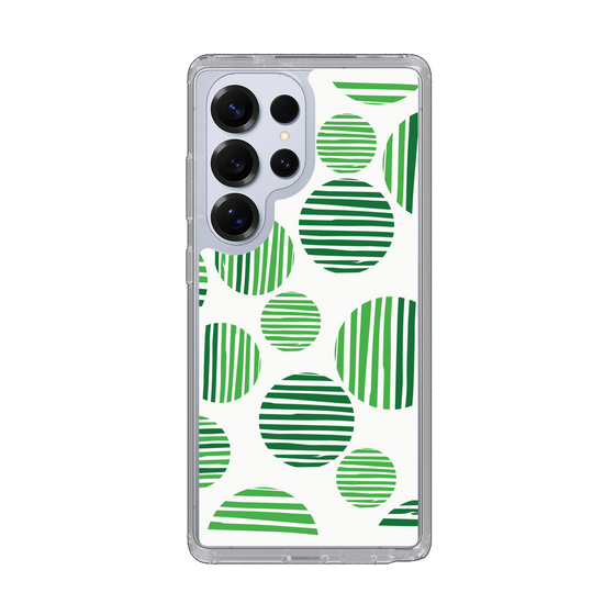 Slim Protection Case［ Nordic Dot - Green ］