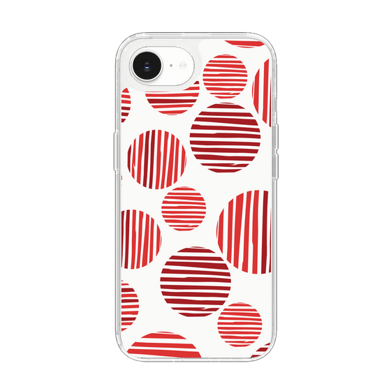 Slim Protection Case［ Nordic Dot - Red ］