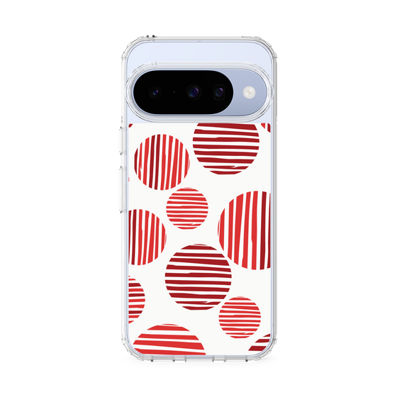 Slim Protection Case［ Nordic Dot - Red ］