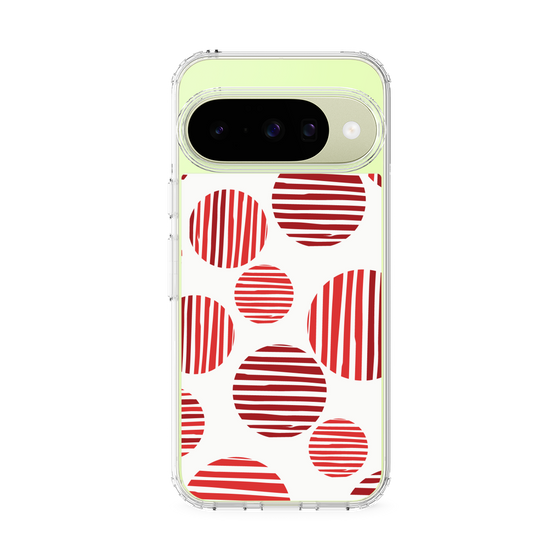 Slim Protection Case［ Nordic Dot - Red ］