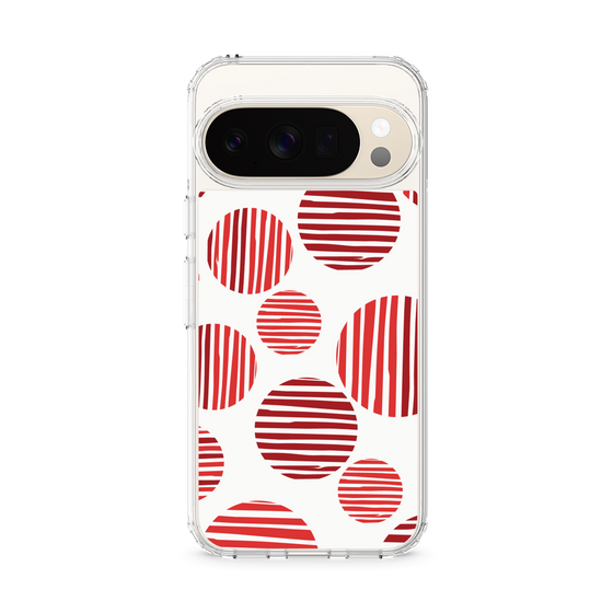 Slim Protection Case［ Nordic Dot - Red ］