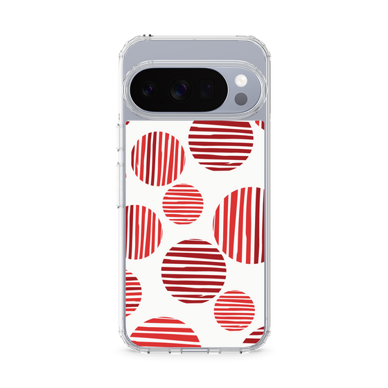 Slim Protection Case［ Nordic Dot - Red ］