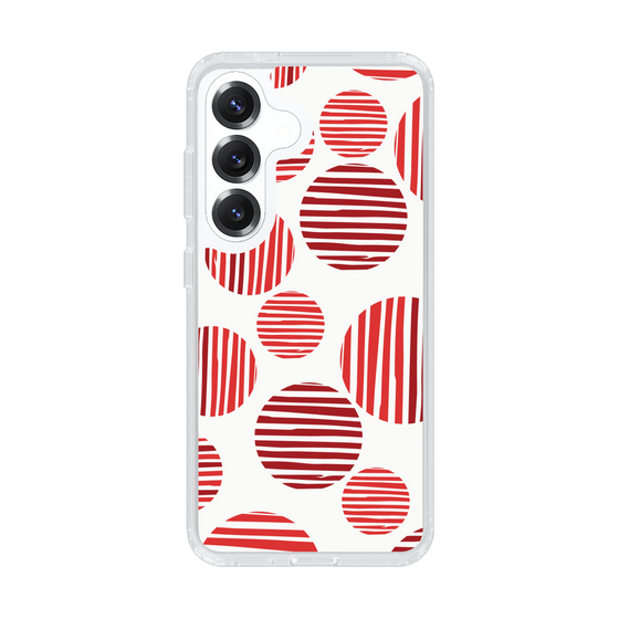 Slim Protection Case［ Nordic Dot - Red ］
