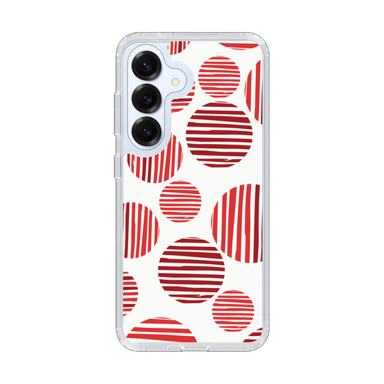 Slim Protection Case［ Nordic Dot - Red ］