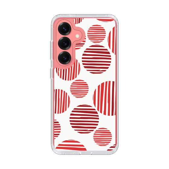 Slim Protection Case［ Nordic Dot - Red ］