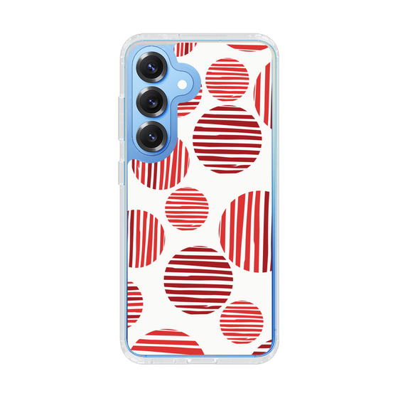 Slim Protection Case［ Nordic Dot - Red ］