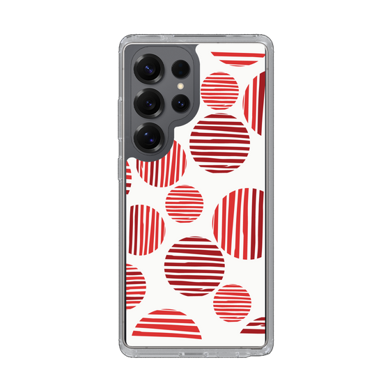 Slim Protection Case［ Nordic Dot - Red ］