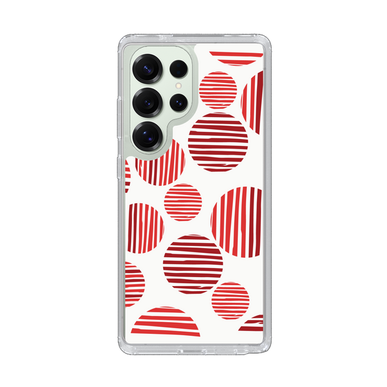 Slim Protection Case［ Nordic Dot - Red ］