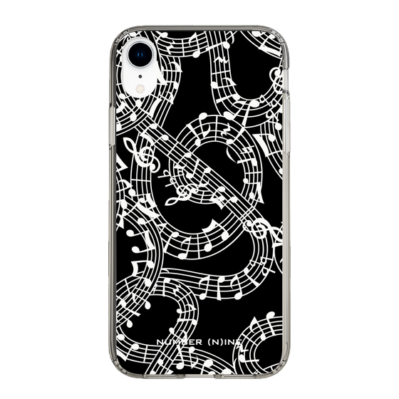 Slim Protection Case［ NUMBER (N)INE - All-Over Musical Notes Pattern ］