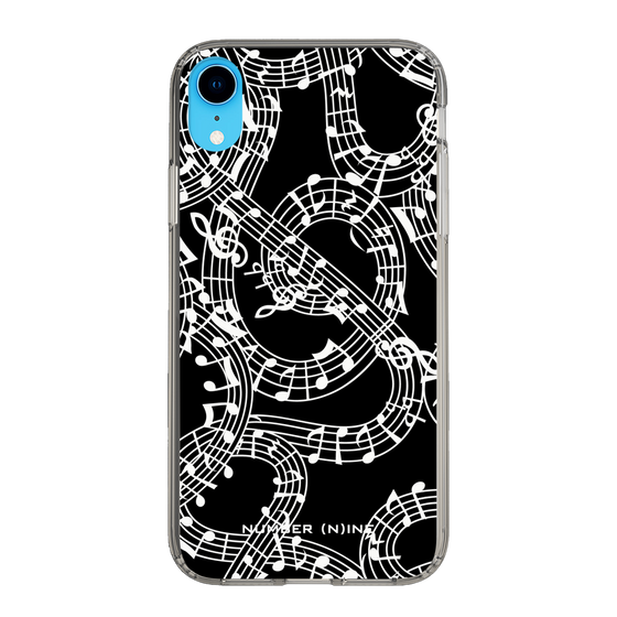 Slim Protection Case［ NUMBER (N)INE - All-Over Musical Notes Pattern ］