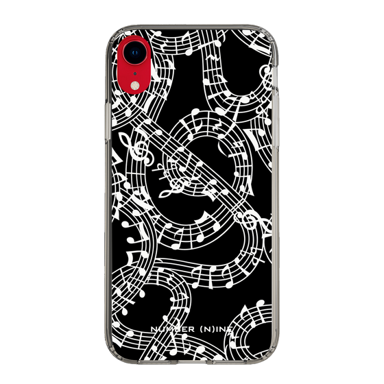 Slim Protection Case［ NUMBER (N)INE - All-Over Musical Notes Pattern ］
