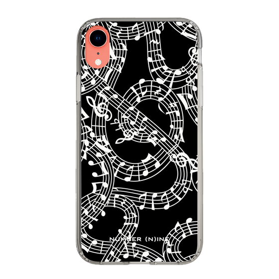 Slim Protection Case［ NUMBER (N)INE - All-Over Musical Notes Pattern ］