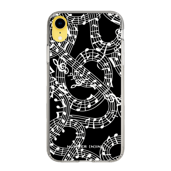 Slim Protection Case［ NUMBER (N)INE - All-Over Musical Notes Pattern ］