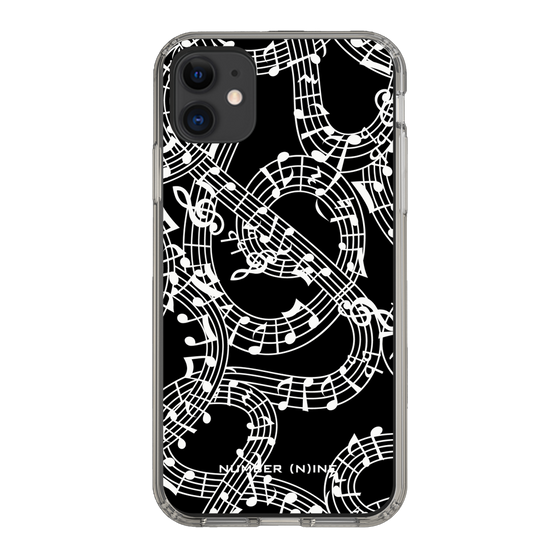 Slim Protection Case［ NUMBER (N)INE - All-Over Musical Notes Pattern ］