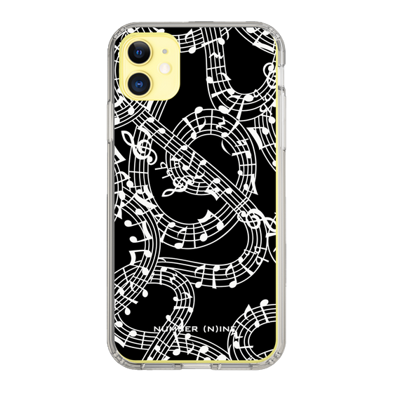Slim Protection Case［ NUMBER (N)INE - All-Over Musical Notes Pattern ］