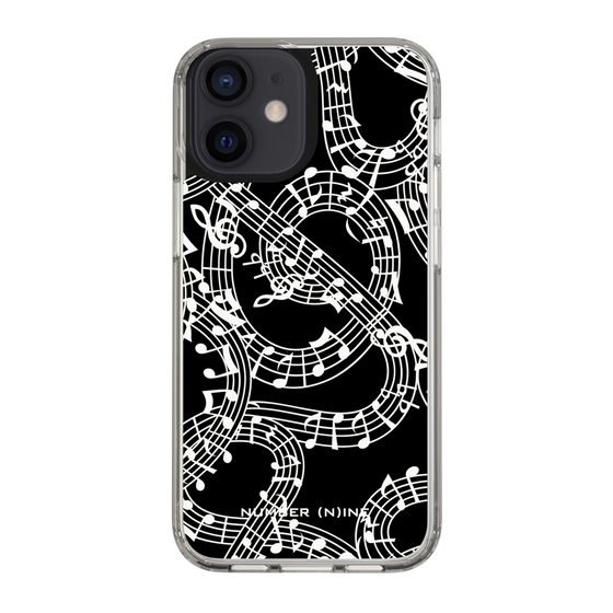Slim Protection Case［ NUMBER (N)INE - All-Over Musical Notes Pattern ］