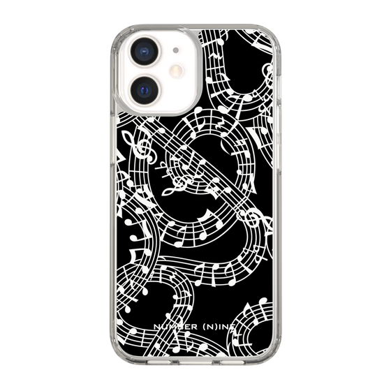 Slim Protection Case［ NUMBER (N)INE - All-Over Musical Notes Pattern ］