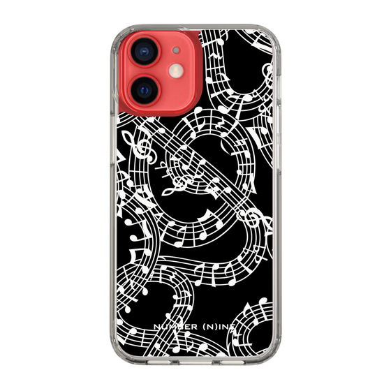 Slim Protection Case［ NUMBER (N)INE - All-Over Musical Notes Pattern ］